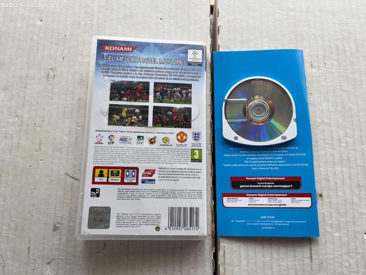 Videojuegos y consolas: PRO EVOLUTION SOCCER 2012 PES - PSP KREATEN - Foto 2