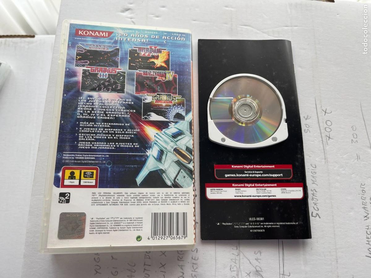 Videojuegos y consolas: GRADIUS COLLECTION ESSENTIALS - PSP KREATEN - Foto 2