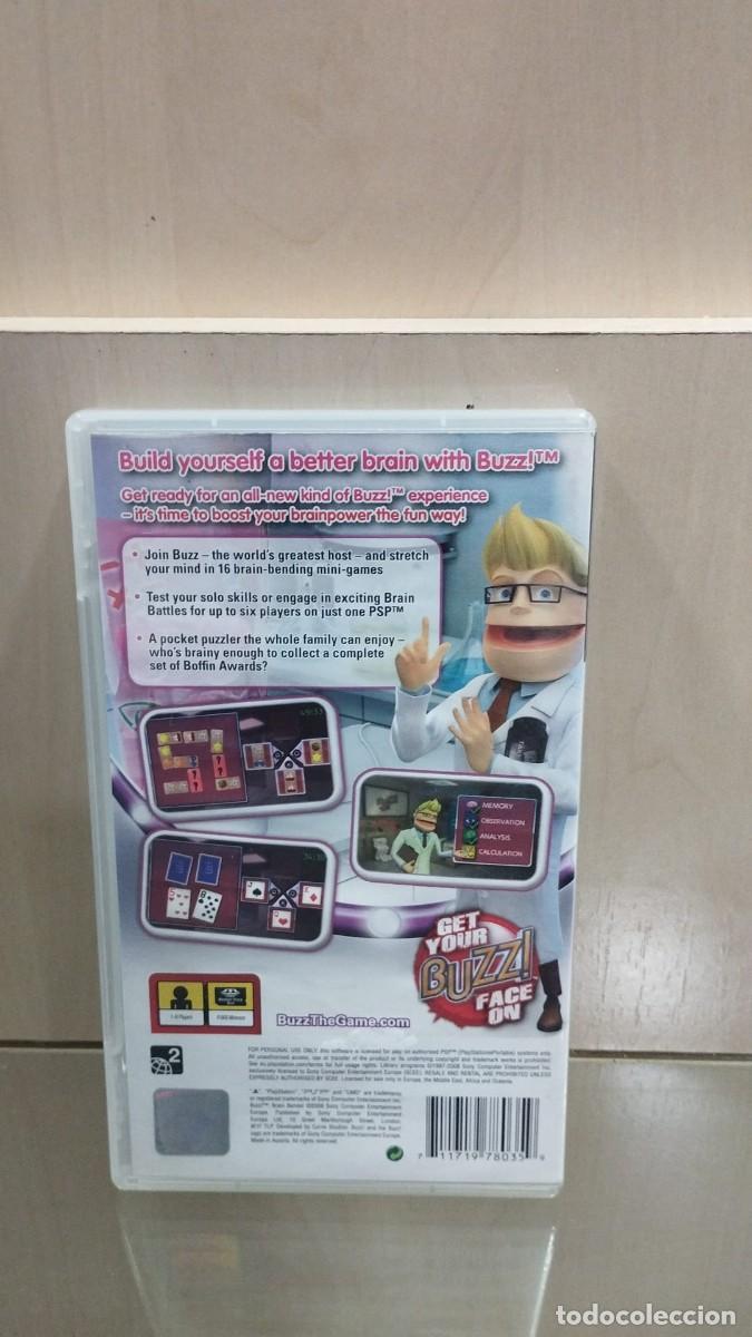 Videojuegos y consolas: Buzz Brain Bender: Cerebros En Acci&oacute;n [PSP] [Imp] - Foto 2