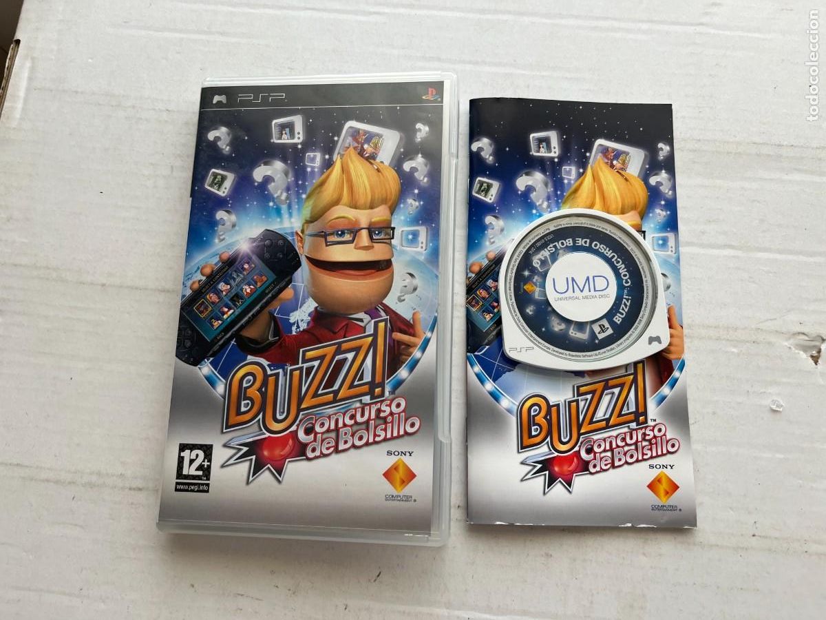 Videojuegos y consolas: BUZZ CONCURSO DE BOLSILLO - PSP KREATEN - Foto 1