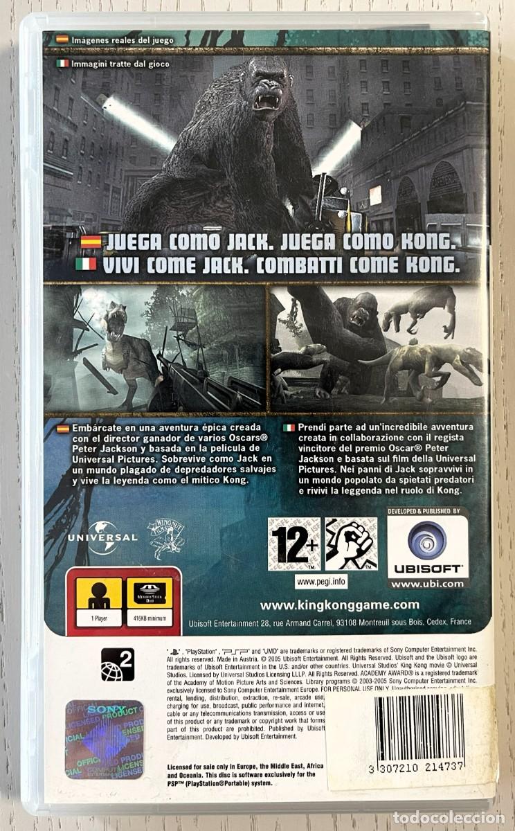 Videojuegos y consolas: PETER JACKSON&rsquo;S KING KONG - UBISOFT - SONY PSP - Foto 2