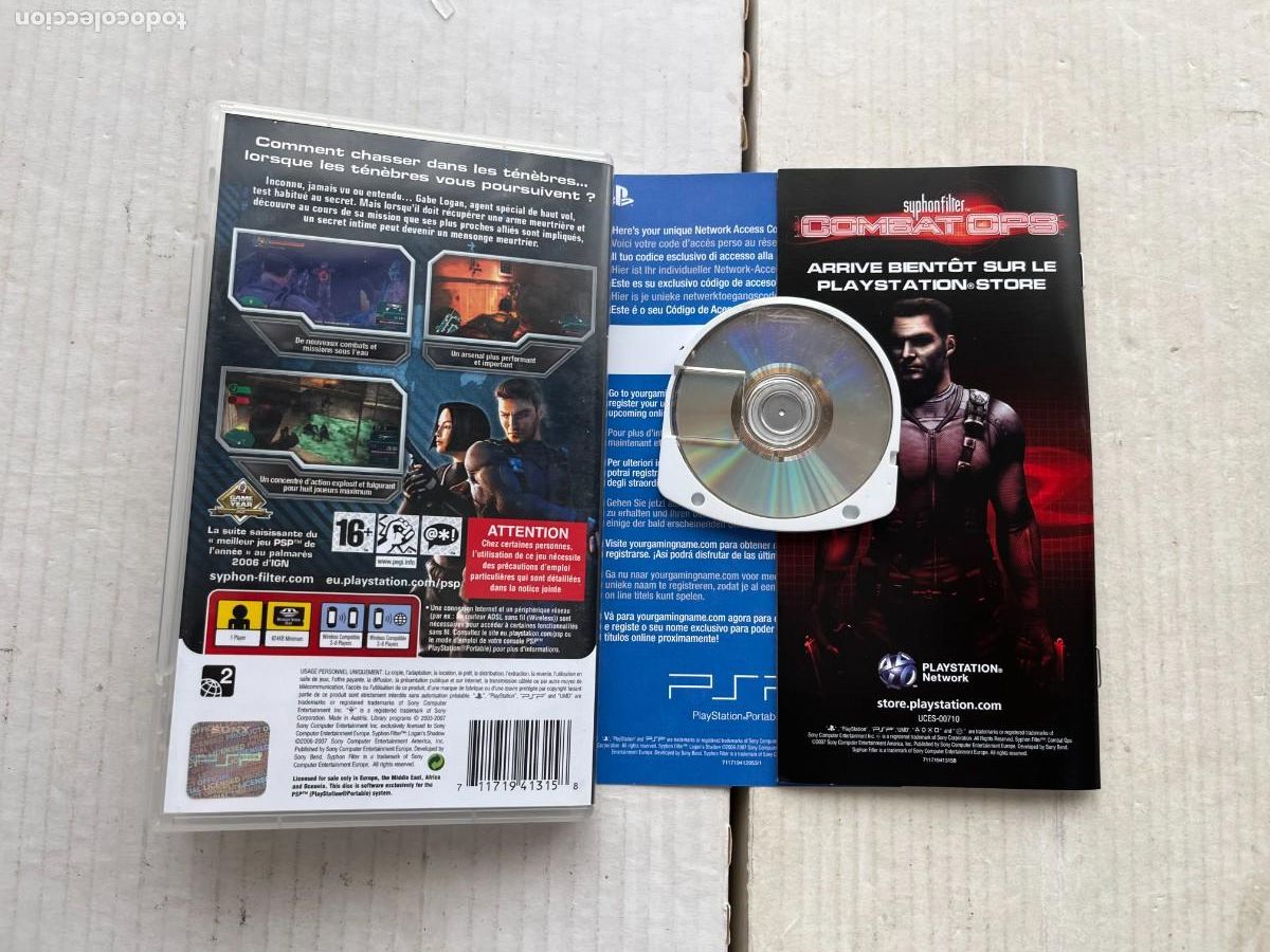 Videojuegos y consolas: syphon filter logans shadow - PSP KREATEN BUNDLE - Foto 2