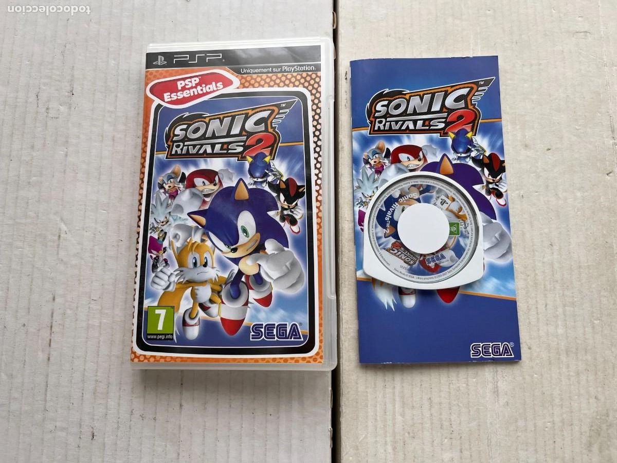 Videojuegos y consolas: SONIC RIVALS ESSENTIALS- PSP KREATEN BUNDLE - Foto 1