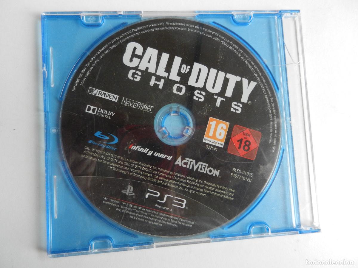 Videojuegos y consolas: CALL OF DUTY - GHOSTS - PS3 - SOILO DISCO 2013 - Foto 1