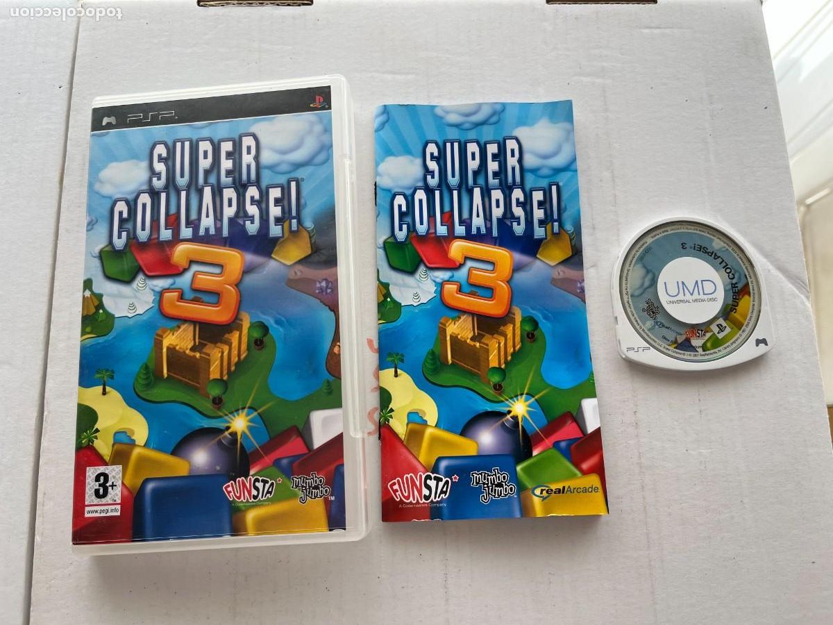 Videojuegos y consolas: SUPER COLLAPSE 3 PSP KREATEN . - Foto 1