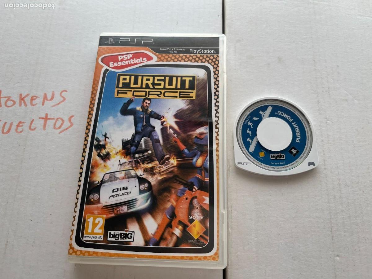 Videojuegos y consolas: PURSUIT FORCE ESSENTIALS - PSP KREATEN . - Foto 1