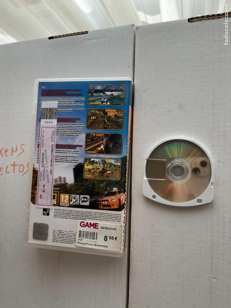 Videojuegos y consolas: PURSUIT FORCE ESSENTIALS - PSP KREATEN . - Foto 2