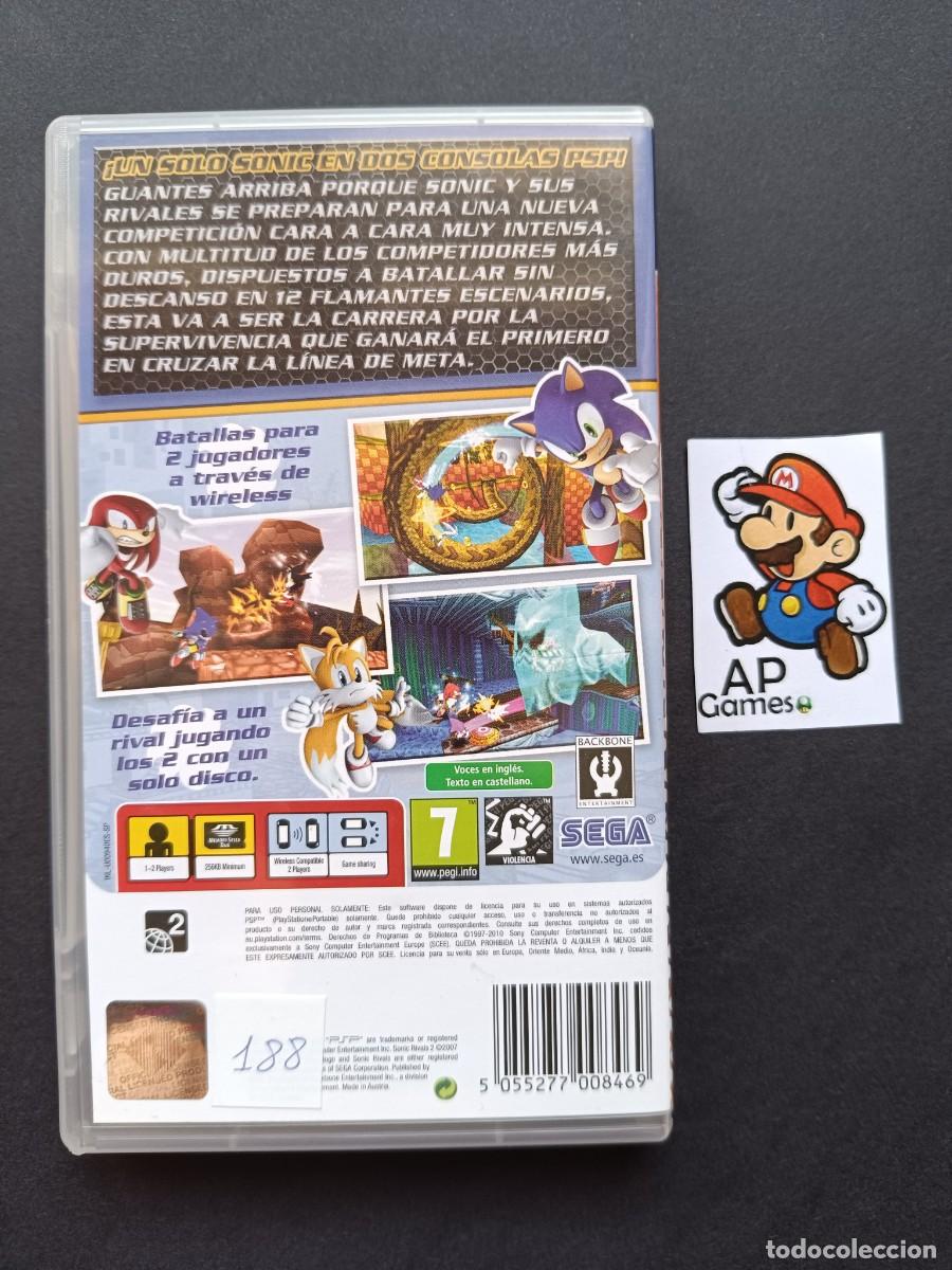 Videojuegos y consolas: Juego Sonic Rivals 2 PSP - Foto 3