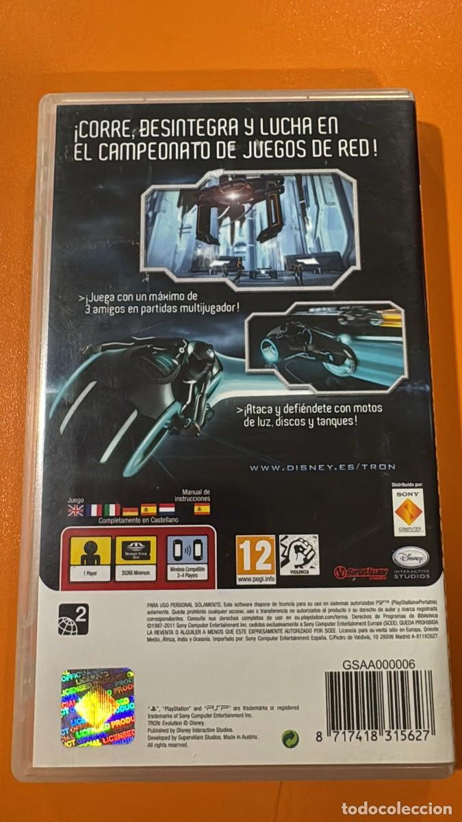 Videojuegos y consolas: Tron Evolution ESN - PSP - Foto 2