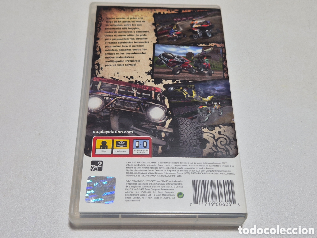 Videojuegos y consolas: ATV OFFROAD FURY PRO - Foto 2