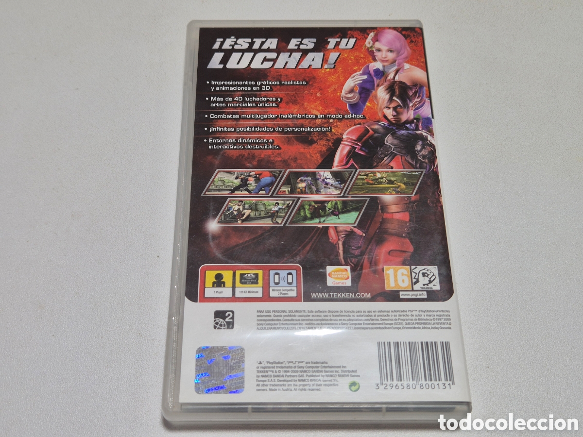 Videojuegos y consolas: TEKKEN 6. Sony PlayStation psp - Foto 2