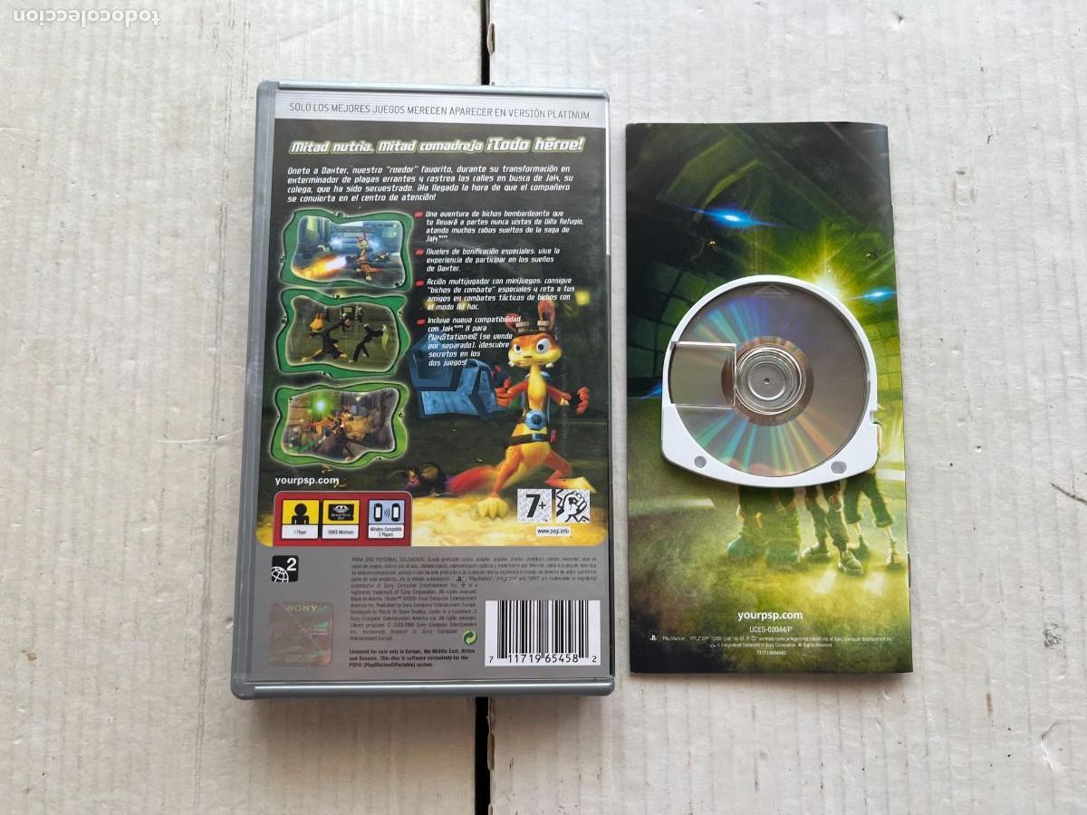 Videojuegos y consolas: DAXTER PLATINUM - PSP KREATEN - Foto 2