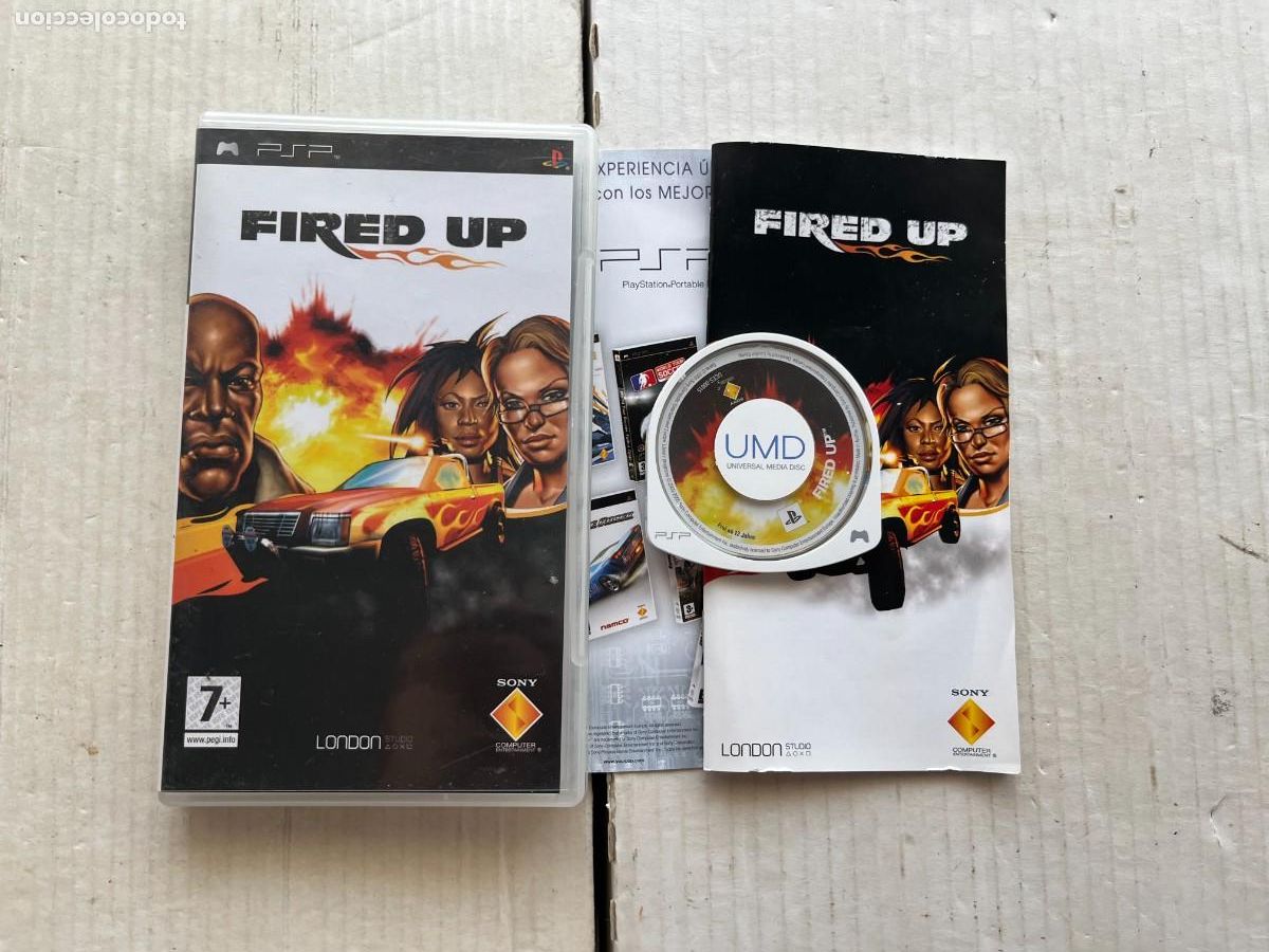 Videojuegos y consolas: FIRED UP - PSP KREATEN - Foto 1