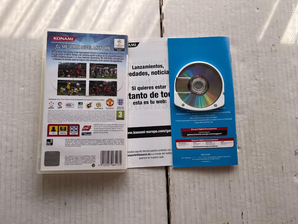 Videojuegos y consolas: PRO EVOLUTION SOCCER 2012 PES- PSP KREATEN - Foto 2