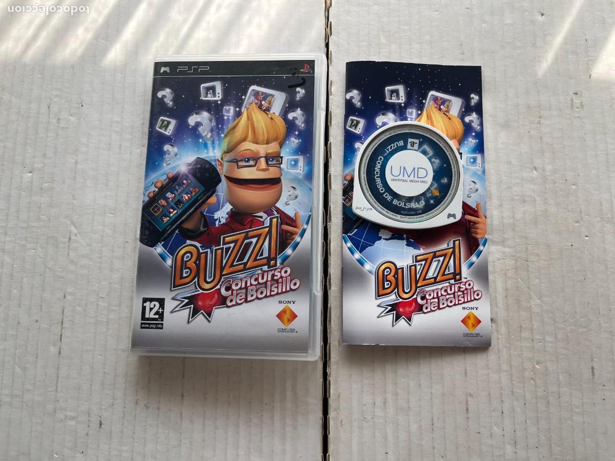 Videojuegos y consolas: BUZZ CONCURSO DE BOLSILLO PSP KREATEN - Foto 1
