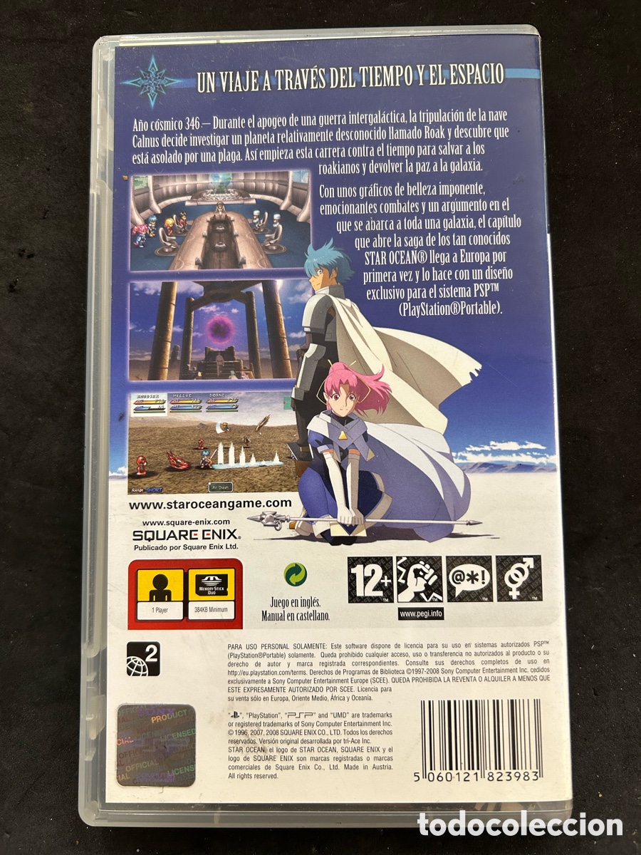 Videojuegos y consolas: PSP Star Ocean first departure - Foto 2