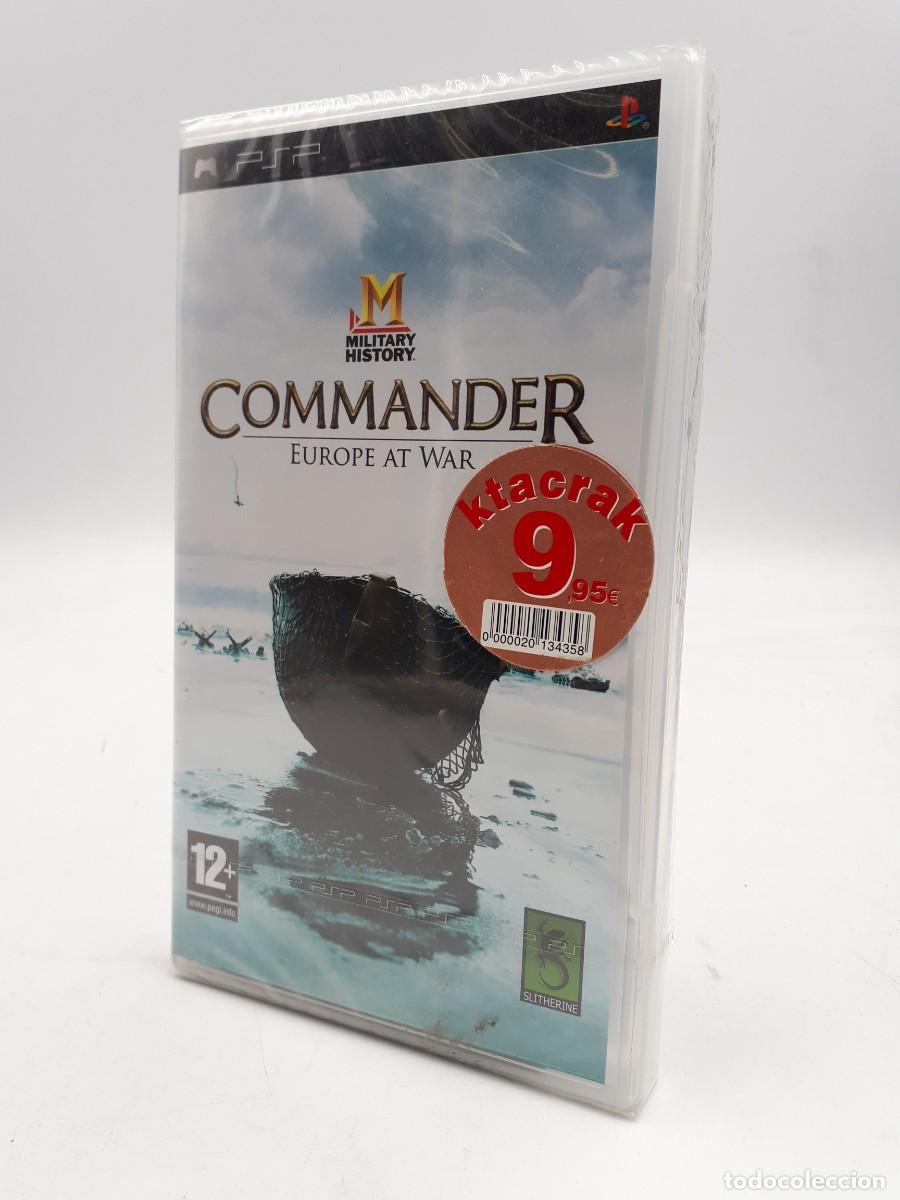 Jeu Commander - Europe At War Pour Sony PSP - Version PAL, Bon état