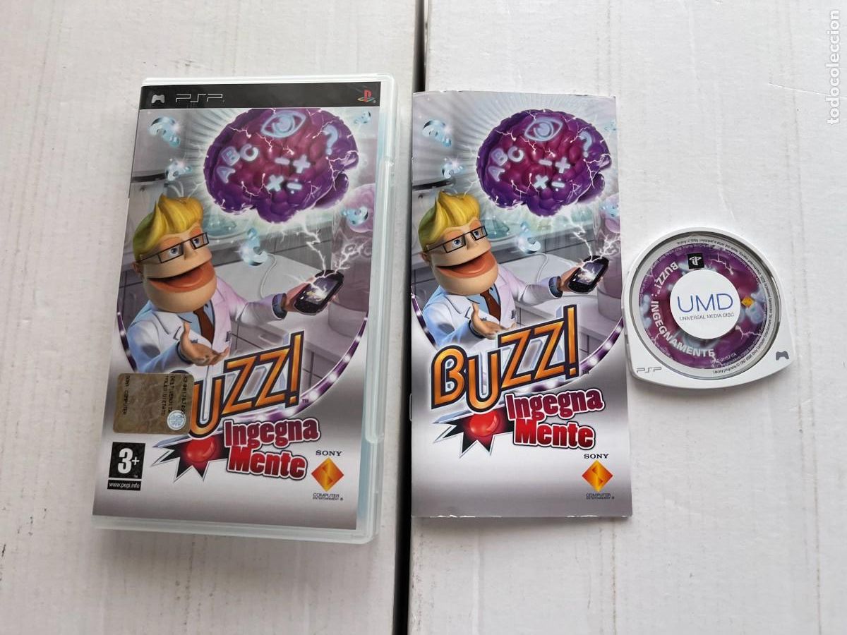 Videojuegos y consolas: BUZZ INGEGNAMENTE - PSP KREATEN - Foto 1