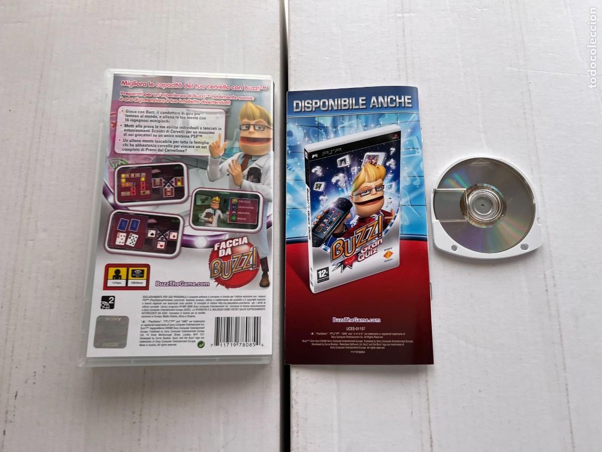 Videojuegos y consolas: BUZZ INGEGNAMENTE - PSP KREATEN - Foto 2