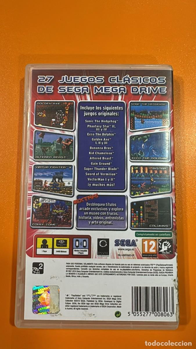 Videojuegos y consolas: Sega Mega Drive Collection (Essentials) PSP - Foto 2