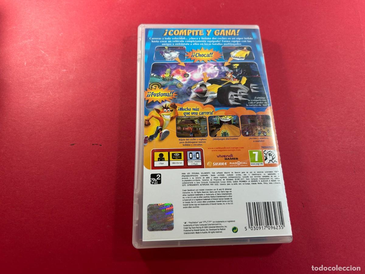 Videojuegos y consolas: CRASH TAG TEAM RACING - SONY PSP - Foto 3