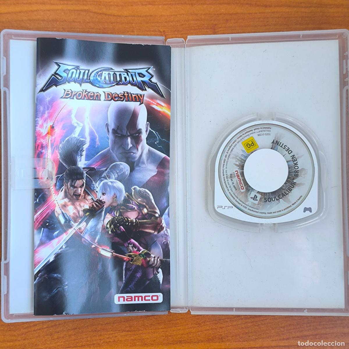 Videojuegos y consolas: SOUL CALIBUR BROKEN DESTINY PSP - Foto 3