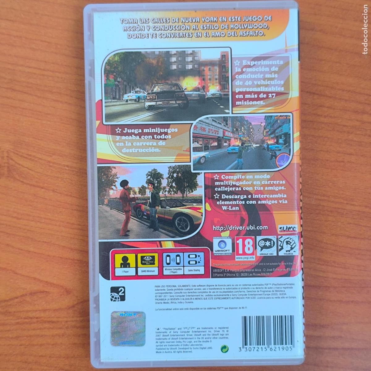 Videojuegos y consolas: Driver 76 (Ubisoft) (Sony PlayStation Portable PSP) - Foto 2