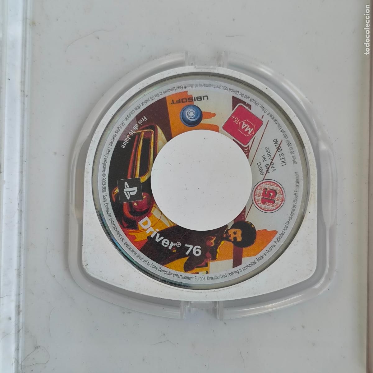 Videojuegos y consolas: Driver 76 (Ubisoft) (Sony PlayStation Portable PSP) - Foto 3