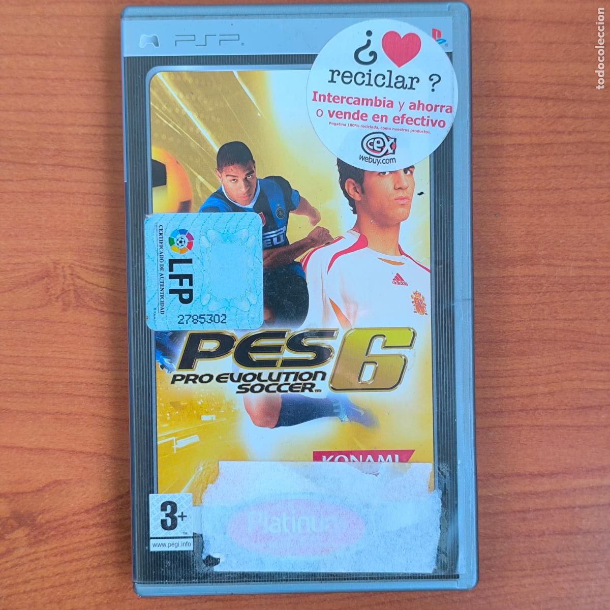 Videojuegos y consolas: PRO EVOLUTION SOCCER 6 PES - PSP - Foto 1
