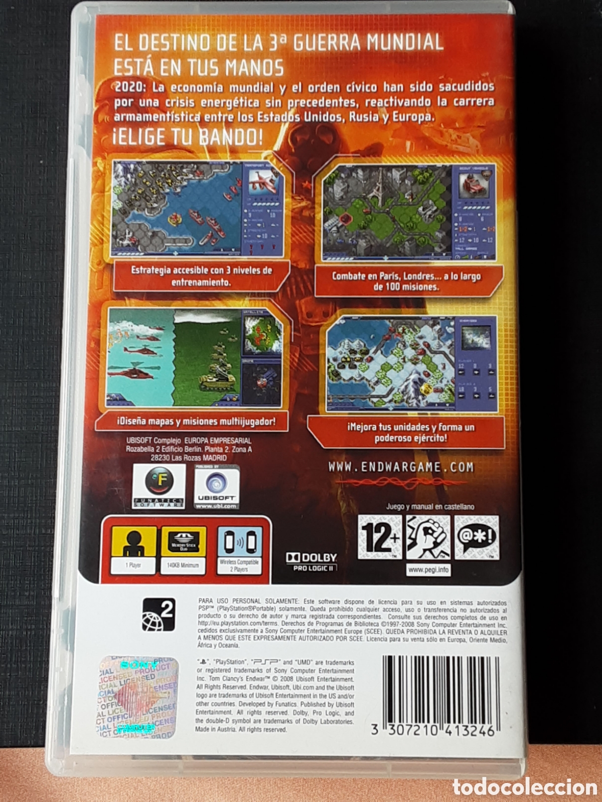 Videojuegos y consolas: Juego &rdquo;Tom Clancys ENDWAR&rdquo; - Foto 2