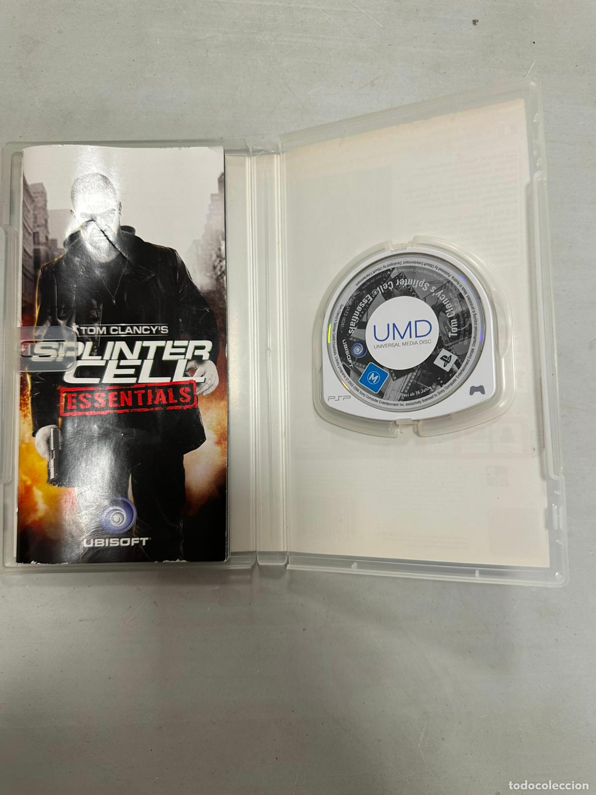 Videojuegos y consolas: Tom Clancys Splincer Cell Essentials - Sony psp - PAL ESP - Foto 2