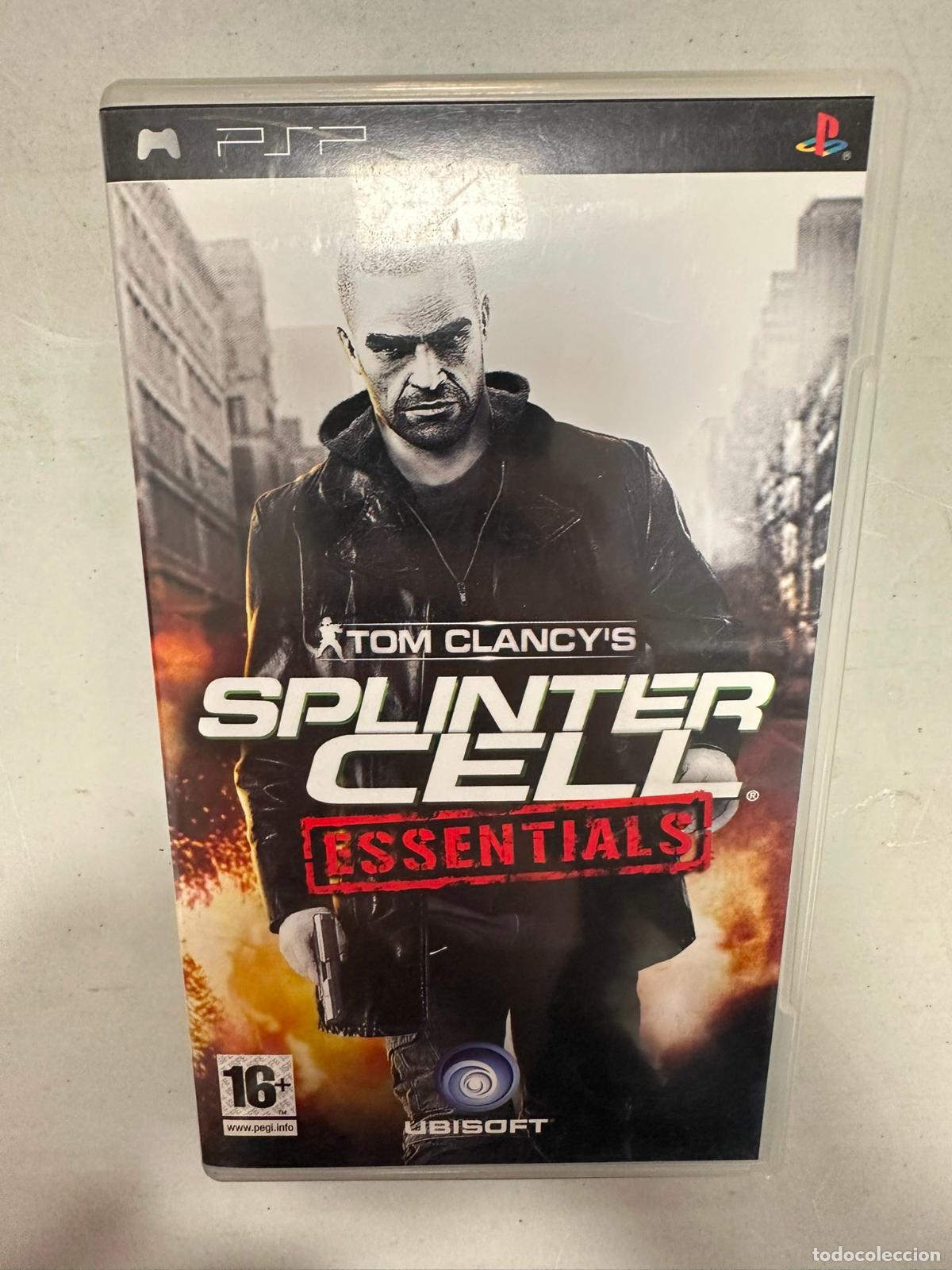Videojuegos y consolas: Tom Clancys Splincer Cell Essentials - Sony psp - PAL ESP - Foto 1