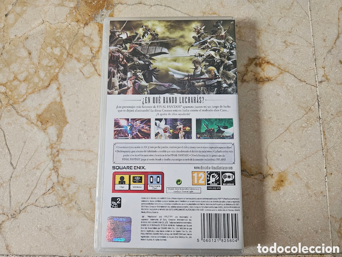 Videojuegos y consolas: SONY PSP DISSIDIA FINAL FANTASY SQUARE ENIX SONY PSP - Foto 3