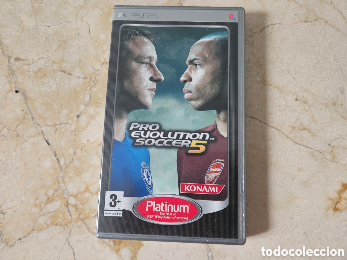Videojuegos y consolas: Sony psp juego pro evolution soccer 5 - Foto 2