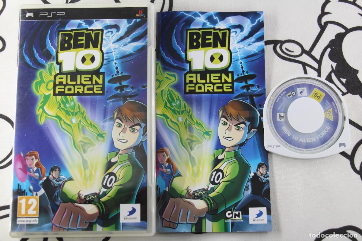 Videojuegos y consolas: PSP BEN 10 ALIEN FORCE COMPLETO PAL ESPA&Ntilde;A - Foto 1