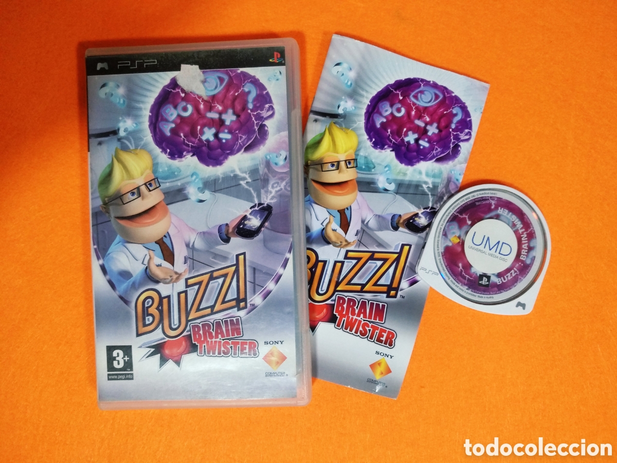 Videojuegos y consolas: Psp - Buzz cerebros en accion - Foto 1