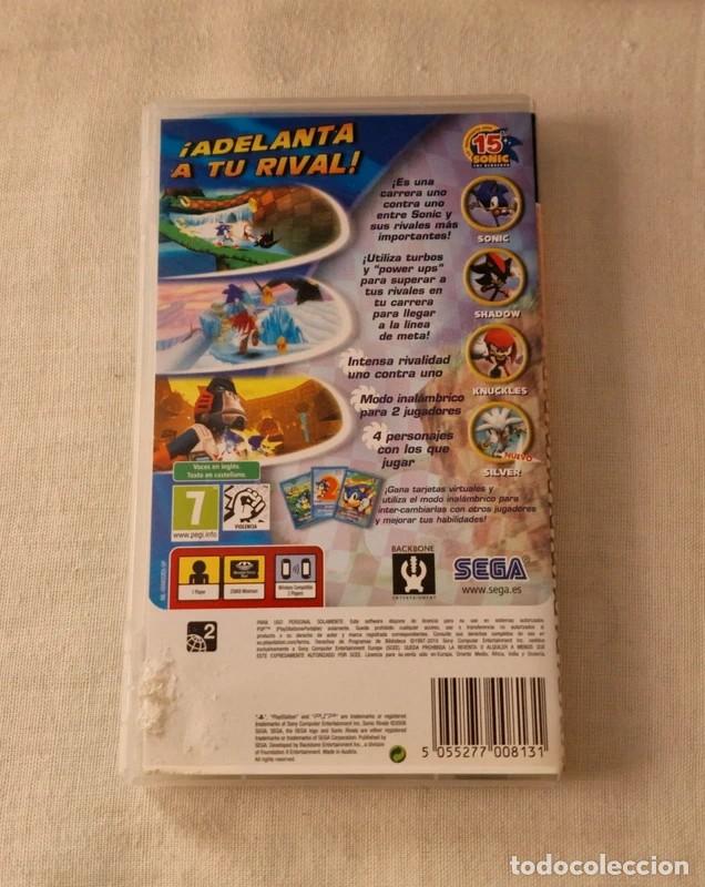 Videojuegos y consolas: Sonic Rivals Playstation Portable - Foto 2