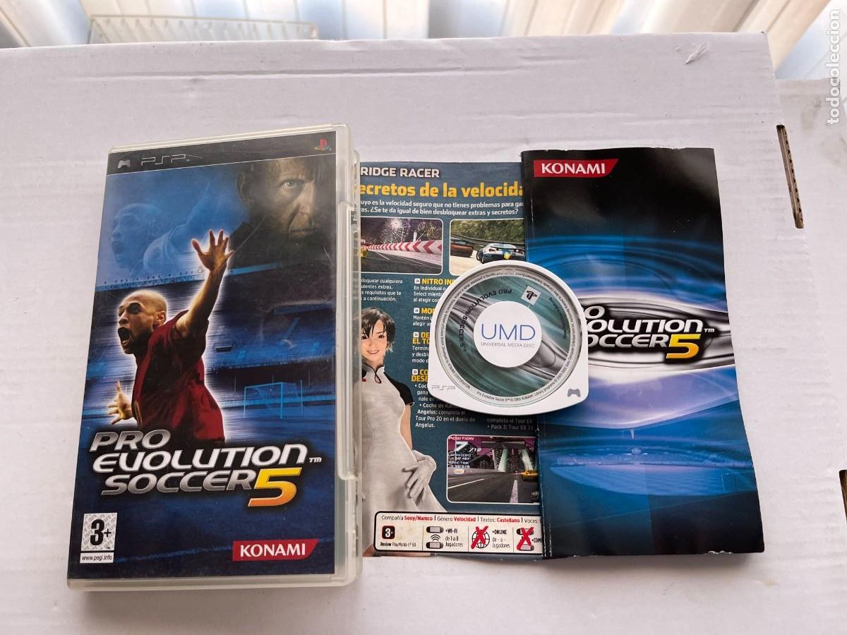 Videojuegos y consolas: pro evolution soccer 5 pes - PSP KREATEN - Foto 1