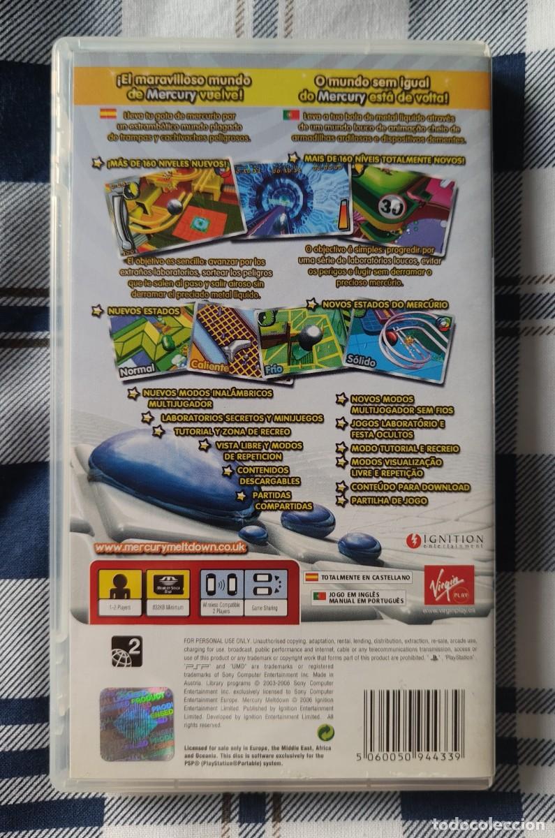 Videojuegos y consolas: Mercury Meltdown - PSP - Completo - Espa&ntilde;a - Foto 2
