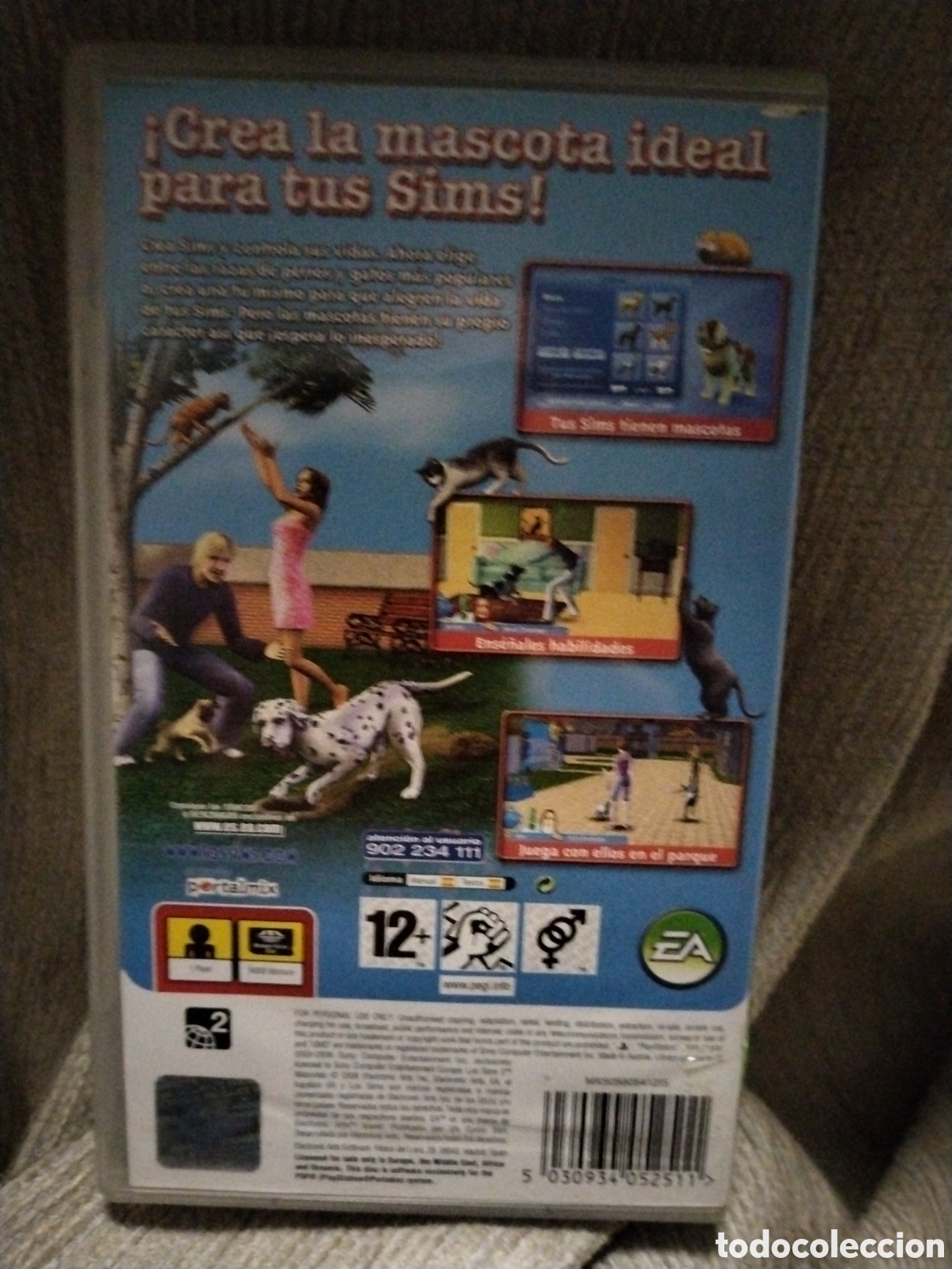 Videojuegos y consolas: Los Sims 2. Mascotas. Psp. Completo - Foto 2