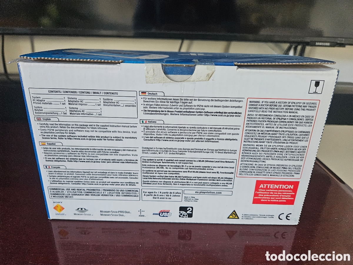 Videojuegos y consolas: Sony PSP Street SP-E1004 nueva - Foto 7