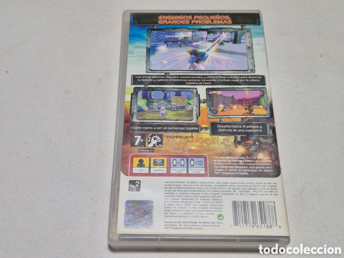 Videojuegos y consolas: RATCHET & CLANK EL TAMA&Ntilde;O IMPORTA - Foto 2