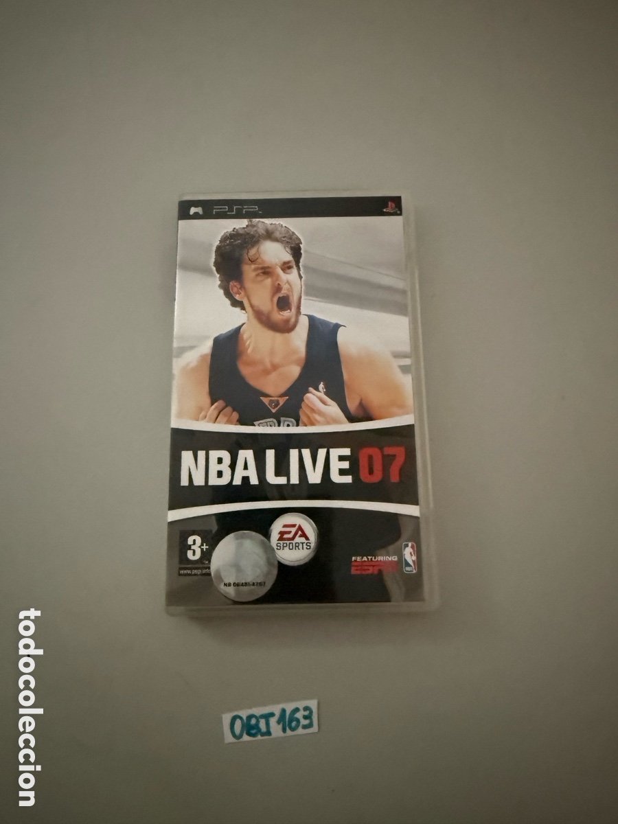 Videojuegos y consolas: JUEGO NBA LIVE 07 PSP - Foto 1