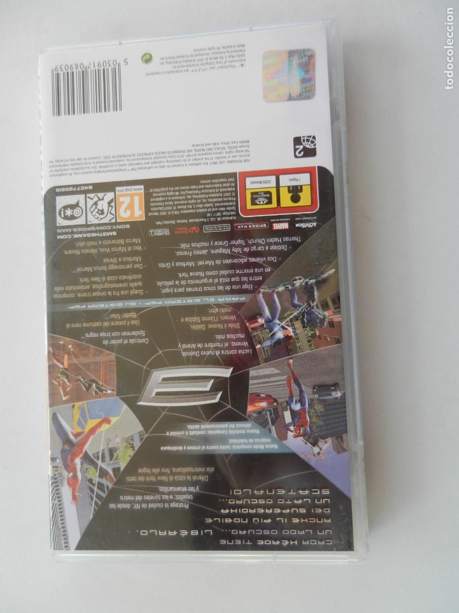 Videojuegos y consolas: SPIDERMAN 3 SPIDER-MAN III - ESSENTIALS - PSP - Foto 3