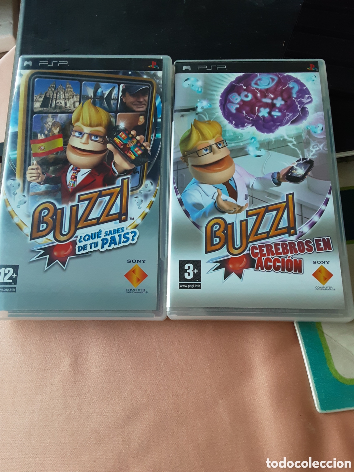 Videojuegos y consolas: BUZZI. 2 Juegos de la PSP de Sony - Foto 1