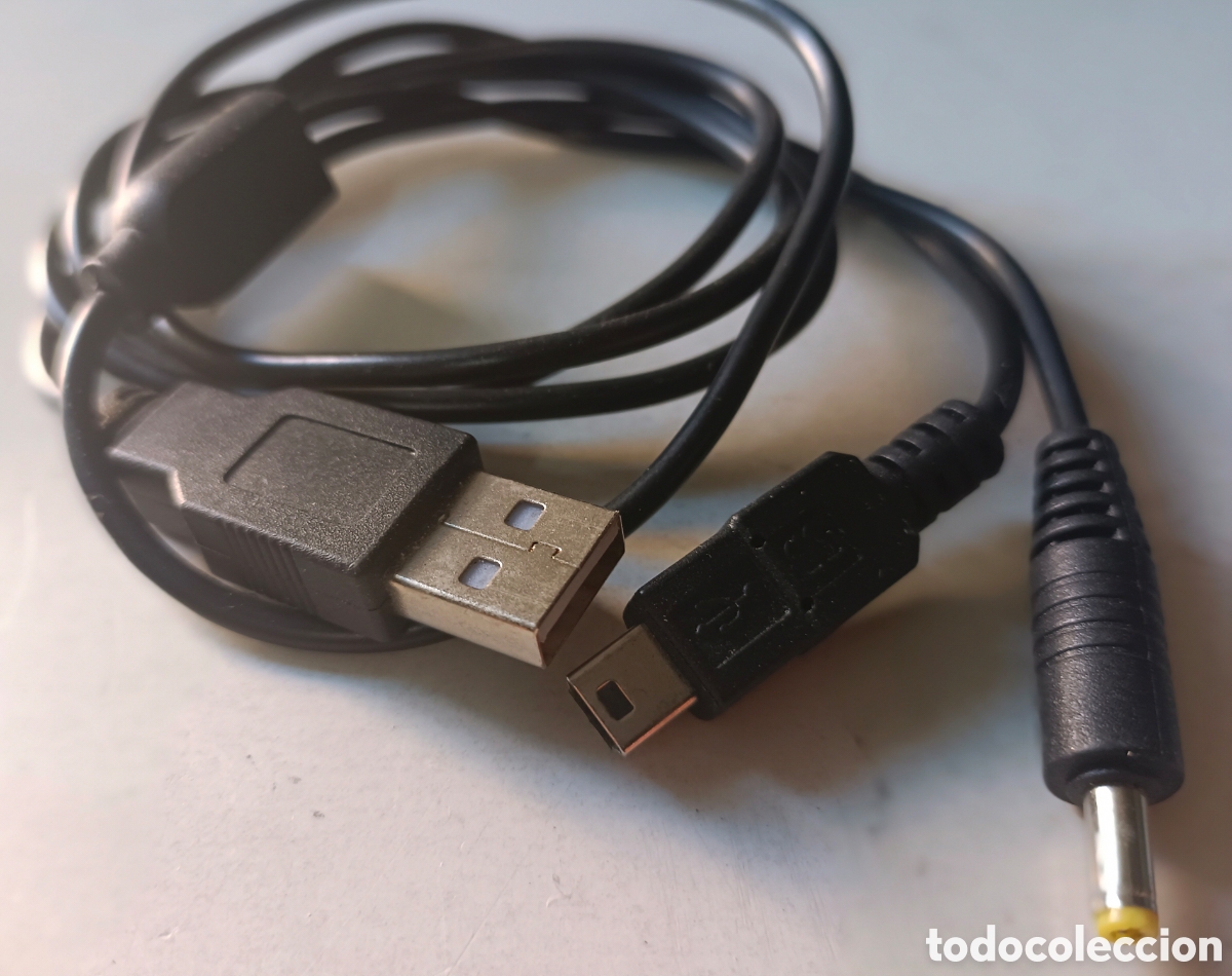 Videojuegos y consolas: Cable datos Mini-USB B y carga Psp - Foto 2