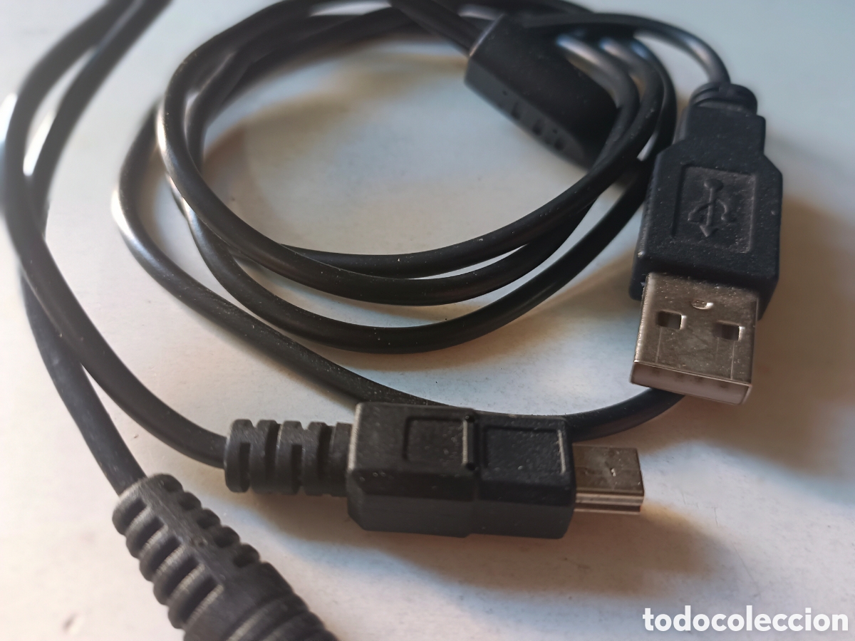 Videojuegos y consolas: Cable datos Mini-USB B y carga Psp - Foto 4