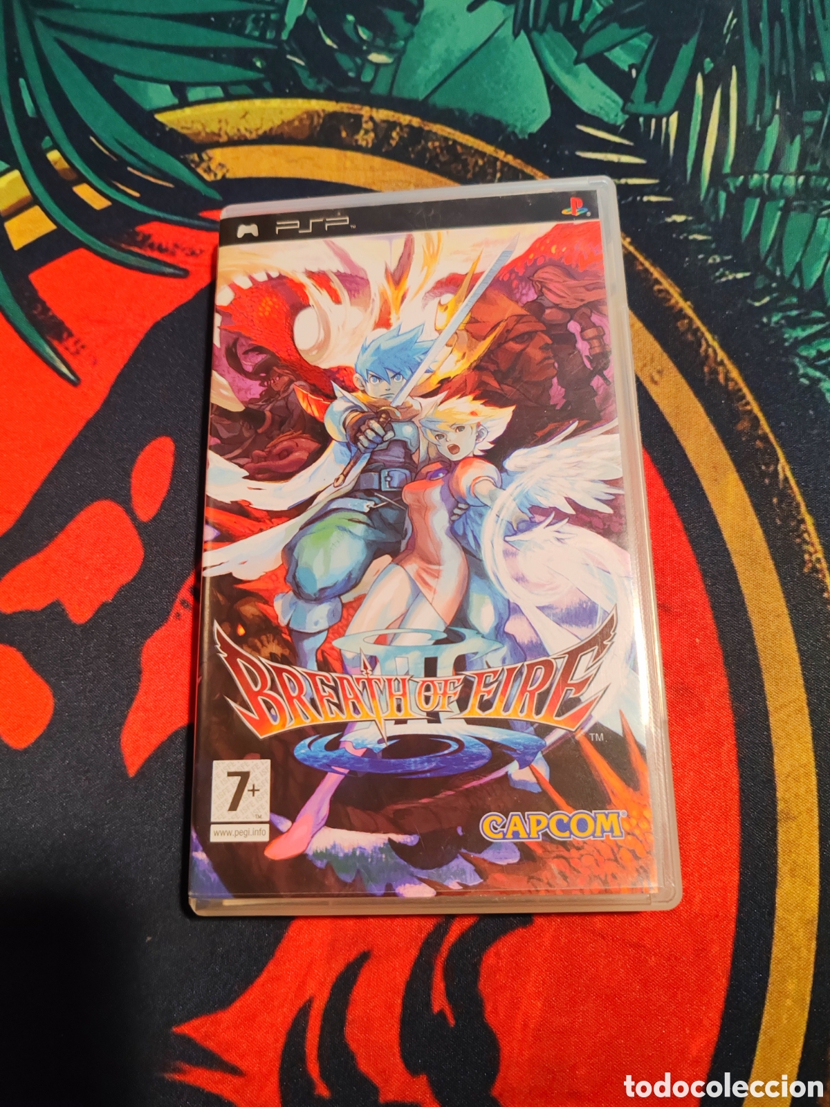 Videojuegos y Consolas: Breath of fire 3 Psp (Caja y manual, no umd)