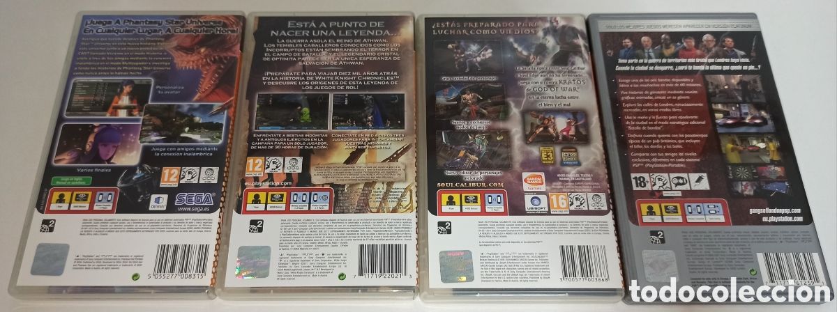 Videojuegos y consolas: Lote de 8 juegos para PSP - Foto 3