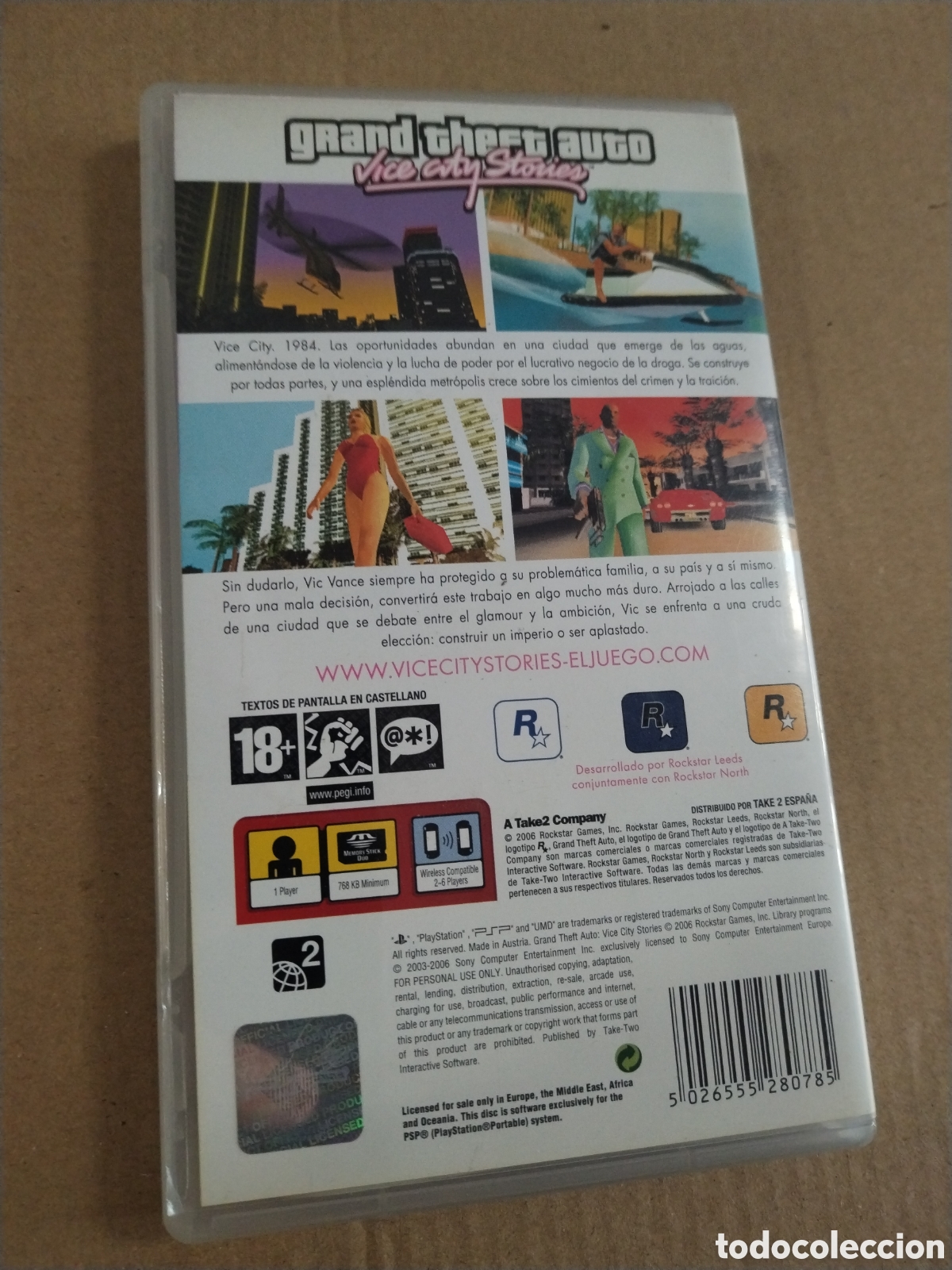 Videojuegos y consolas: GTA Vice City. Psp. W - Foto 2